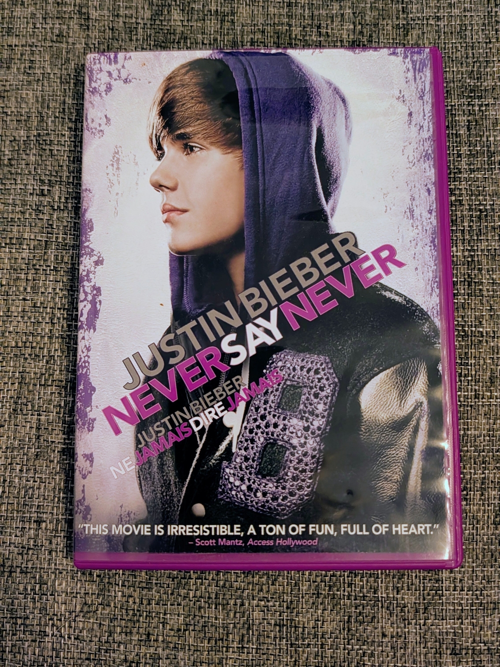 Justin Bieber Never Say Never DVD Movie
